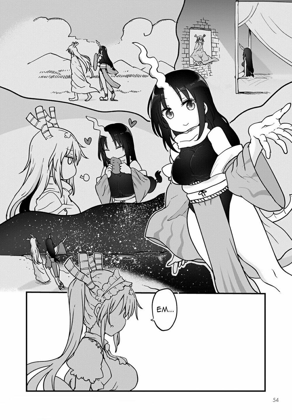 cuộc sống trả ơn của nàng rồng tohru! chapter 108: \"elma và hôn nhân [phần 3]\" - Trang 2