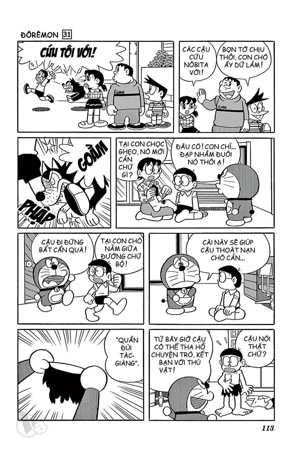 doraemon chapter 558: quần đùi tarzan - Trang 2