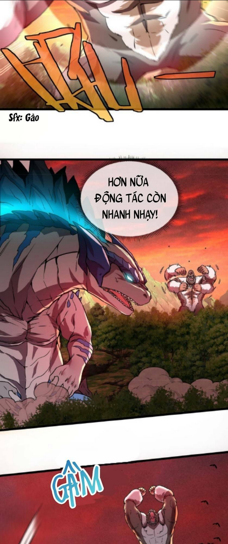 trùng sinh thành godzilla chapter 5: godzilla vs king kong - Next chapter 6: giải cứu viên muội