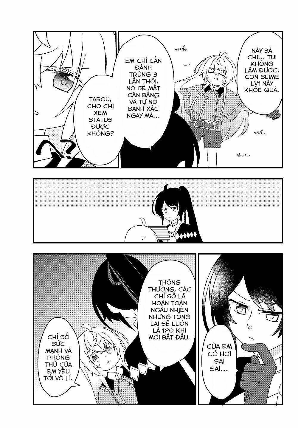 bishoujo ni natta kedo, netoge haijin yattemasu chapter 5.2: - slime và tôi yếu ớt!? (part 2) - Trang 2