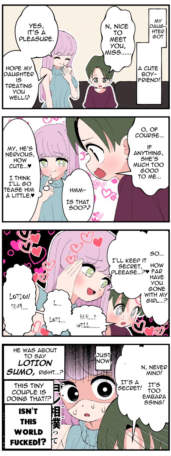 My Daughter's Boyfriend 4koma